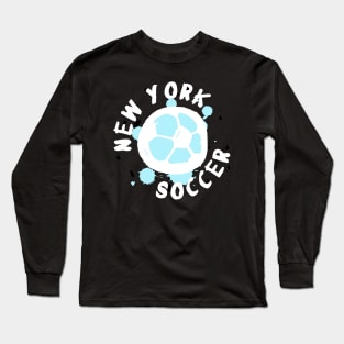 New York Soccer 02 Long Sleeve T-Shirt